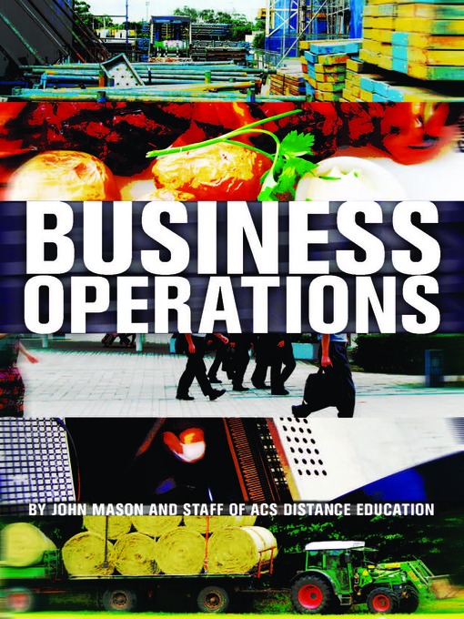 Title details for Business Operations by John Mason - Available